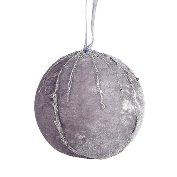Joulupallosetti Krist+ 19A5458-1G Hopeinen Polyesteri (6 osaa)