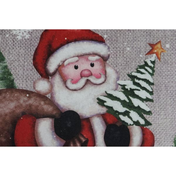 Tyyny DKD Home Decor Joulu Monivärinen Polyesteri 40 x 10 x 40 cm (2 osaa)