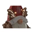 Miniatyrbillede 2 af 5: Julepynt Home ESPRIT Hvid Rød Dværg 25 x 11,5 x 38 cm (2 enheder)