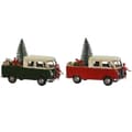 Miniatyrbillede 1 af 3: Julepynt Home ESPRIT Rød Grøn 26,5 x 12 x 19 cm (2 enheder)