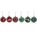Miniatyrbillede 4 af 4: Julekugler Home ESPRIT Rød Grøn PVC 16 x 16 x 24 cm (2 enheder)