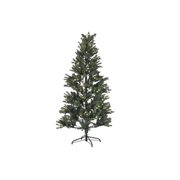 Juletræ Home ESPRIT Grøn Metal Polyetylen 115 x 115 x 180 cm