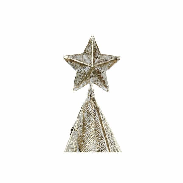 Joulukuusenpallo DKD Home Decor Puut Metalli (12 x 12 x 37 cm)