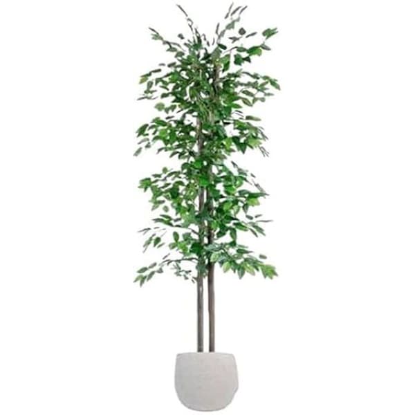 Träd - HOME ESPRIT - 80 x 80 x 180 cm - Polyester och trä - Flerfärgad - Dekorativt