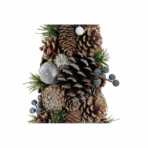 Juletre DKD Home Decor Ananas Snøfall PVC (19 x 19 x 38 cm)