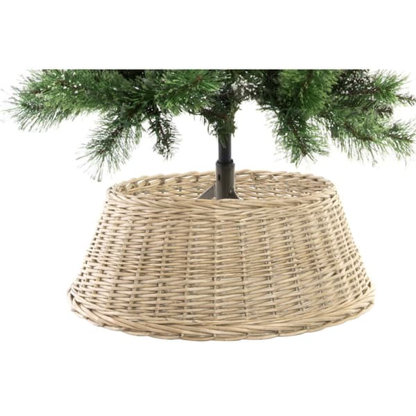 Joulukuusen helma DKD Home Decor korihuonekalut (70 x 70 x 28 cm)