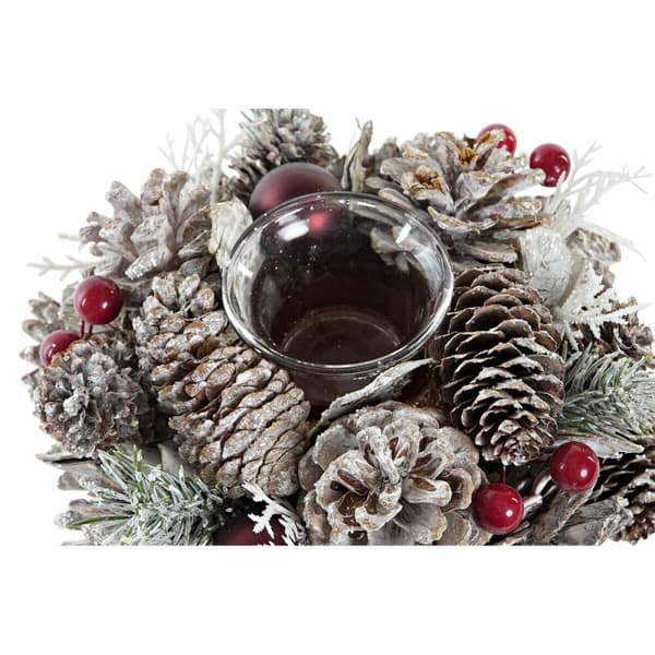 Jul-ljusstake DKD Home Decor (19 x 19 x 9 cm)