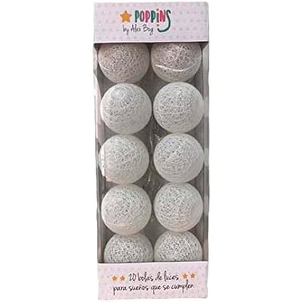 LED-bollgirlang - ROYMART - Poppins - Flerfärgad - 35,5 x 47 x 32 cm - Elektrisk