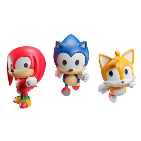 Sats med 3 juldekorationer Sonic The Hedgehog