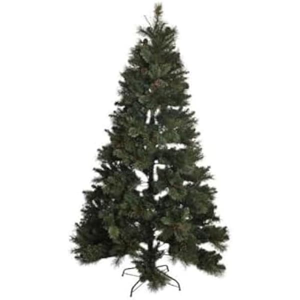 Julgran - DKD Heminredning - LED PVC - 120 x 120 x 195 cm - Flerfärgad - Inomhus