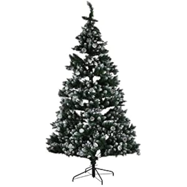 Julgran - DKD Heminredning - Standard - Grön - Metall och polyeten - 210 cm
