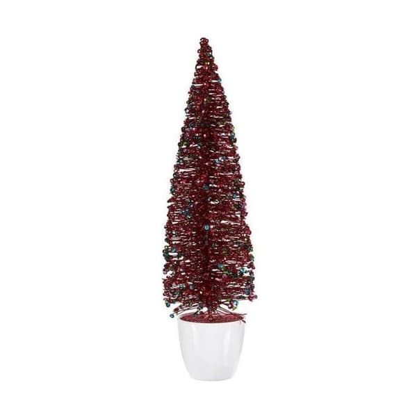 stor julgran 10 x 38 x 10 cm blå fuchsiaplast - Färg:Blå