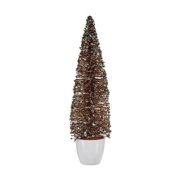 stor julgran 10 x 38 x 10 cm mintplastchampagne
