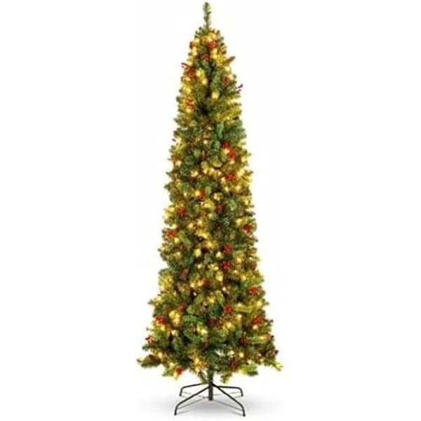 Julgran - DKD Heminredning - Standard - Grön - Metall och Polyeten - 210 cm