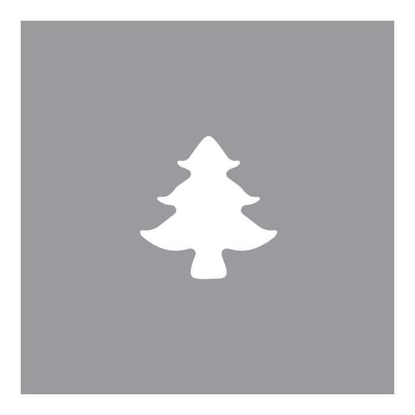 Perforatr. mini julgran, 0,95 cm, (3-8") med nyckelring
