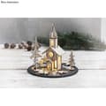 Miniatyrbild 2 av 2: Kit i trä Kyrka av jul 37 delar