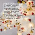 Miniatyrbild 3 av 4: INN julbelysning 2M 20 LED IP65 Vattentät liten färgglad julbelysning String Batteridriven för juldekoration