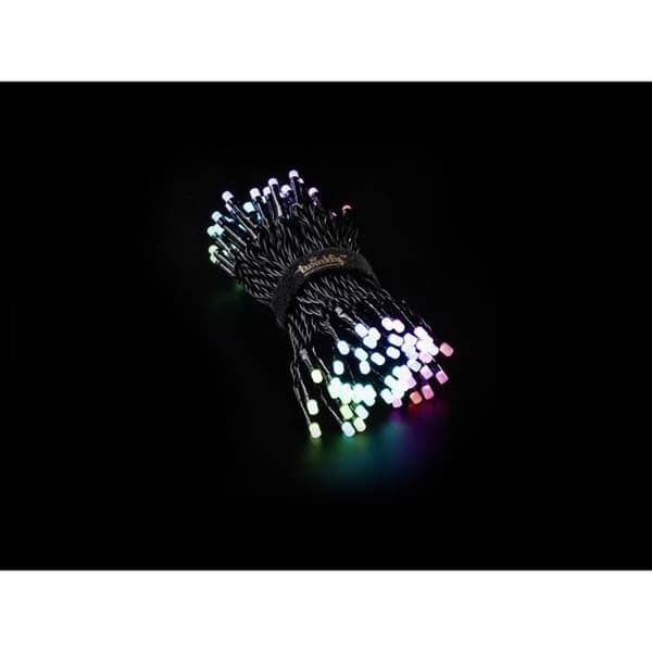 Ljusgarland - TWINKLY - 100 Leds RGB - 8m - Ansluten - Flerfärgad - IP44