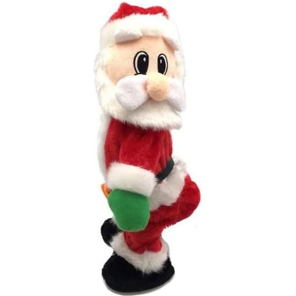 Santa Claus, Santa Claus Shake Dancing, Sjungande Dans Elektriska jultomteleksaker, för inomhus utomhus juldekoration