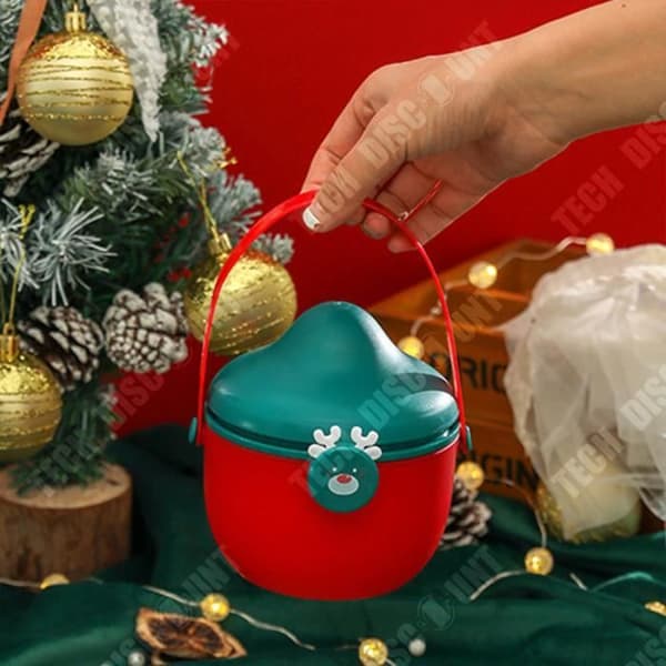 TD® Plast Julklappslåda Äpple Julklappslåda Julaftonspresentlåda Presentförpackning