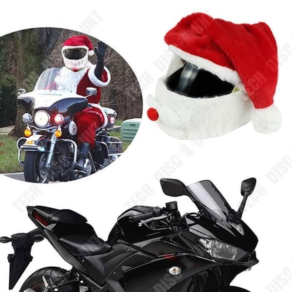 TD® Outdoor julhjälmskydd, huvudmonterad motorcykelhatt, huvudbonader, ridpresent, julmössa