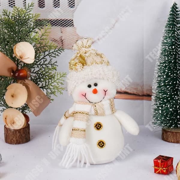 TD® 2 Christmas Dwarf Dolls, Snowman, Juldekorationsprodukter, Fönsterdekorationer, Julklapp