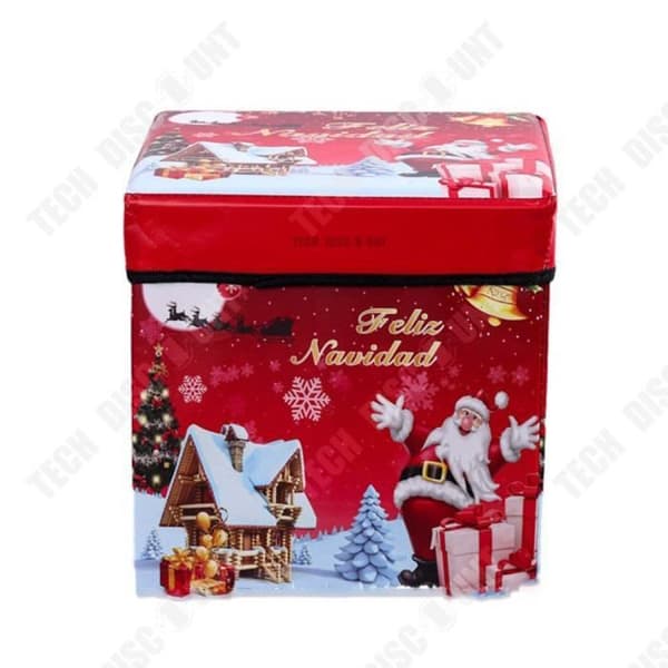TD® julförvaringsbox, hushållsdammsäker förvaringsbox, julklappsförvaringsbox