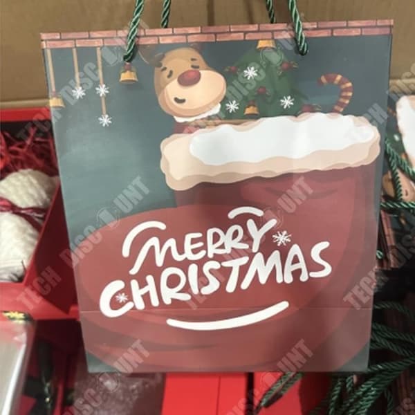 TD® julklappslåda, julaftons äppelpåse, liten present, kreativ och praktisk barnjulklapp