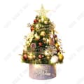 Miniatyrbild 1 av 4: TD® liten julgran för hem och kontor, mini juldekorationer, presentarrangemang, stora kreativa prydnader