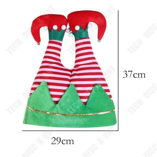 TD® julhatt för barn och vuxna, clownbyxor, juldekoration, tillbehör till festhatt, present