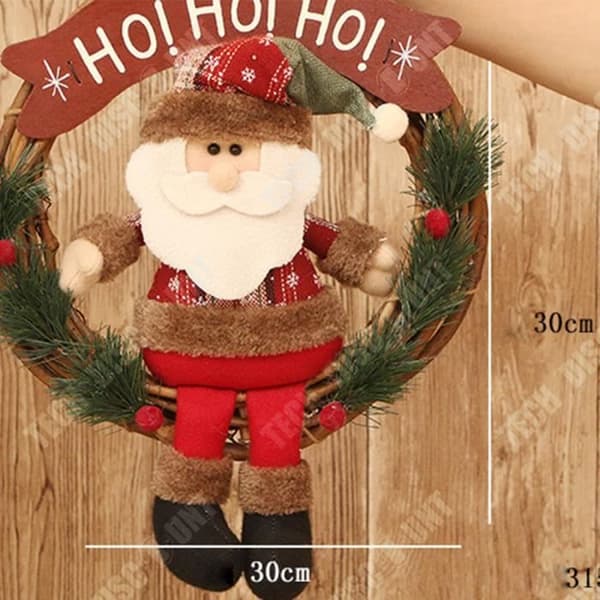 TD® juldekorationer, julkransar, rottingringar, köpcentrumupphängningar, dörrupphängningar