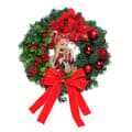 Miniatyrbild 1 av 4: Julkrans - TECH RABATT - Jesus - 40x40CM - Ljusdesign - Sidenband