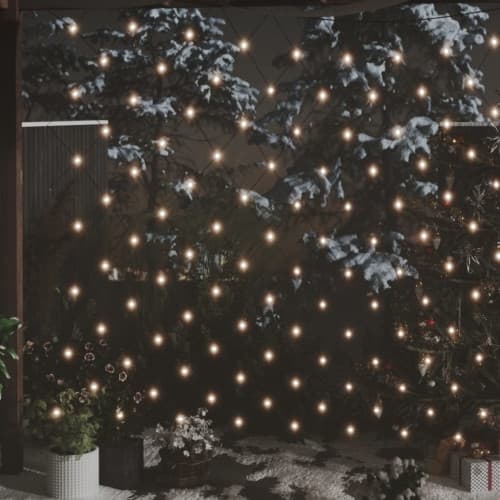 Ljusnät varmvit 4x4 m 544 LED inne/ute