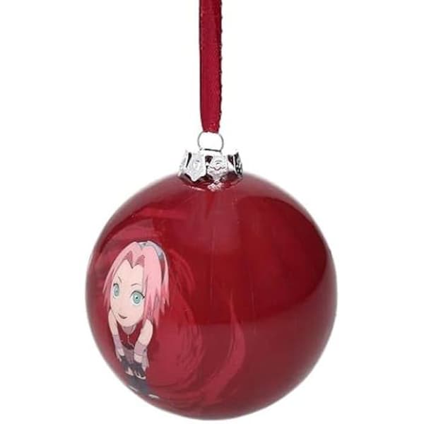 Julgranskula - SD TOYS - Naruto - Flerfärgad - Rund - Att hänga upp