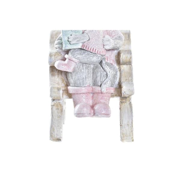 Joulukuusenpallo DKD Home Decor Hiiri Hartsi (8 x 5,5 x 10 cm)