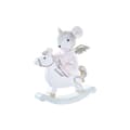 Miniatyrbilde 1 av 3: Julekule DKD Home Decor Mus Harpiks (9,5 x 4 x 11 cm)