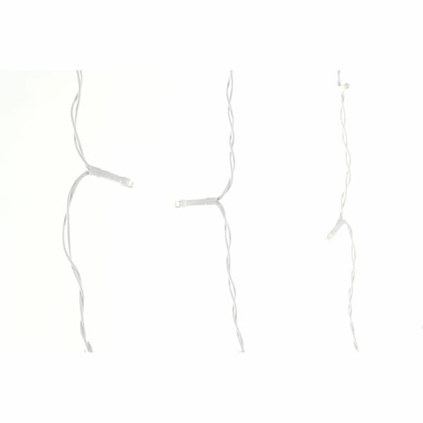 LED-verhovalot DKD Home Decor Joulu Sininen PVC (100 x 1 x 100 cm)