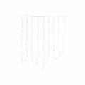 Miniatyrbillede 1 af 4: LED gardin DKD Home Decor Jul Blå PVC (100 x 1 x 100 cm)