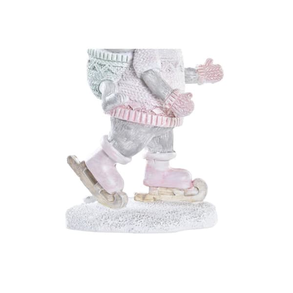 Julepynt DKD Home Decor Mus Harpiks (7 x 5 x 11 cm)
