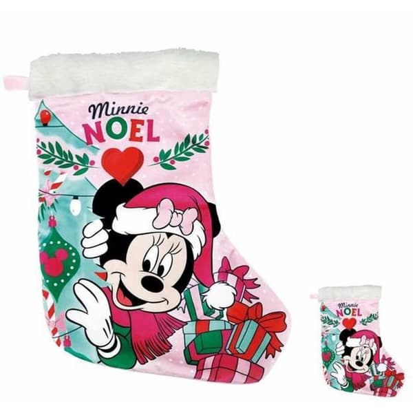 Julstrumpa Minnie Mouse Rosa 42 cm