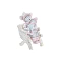 Miniatyrbild 1 av 3: Julgranskula DKD Home Decor Mus Harts (8 x 5,5 x 10 cm)