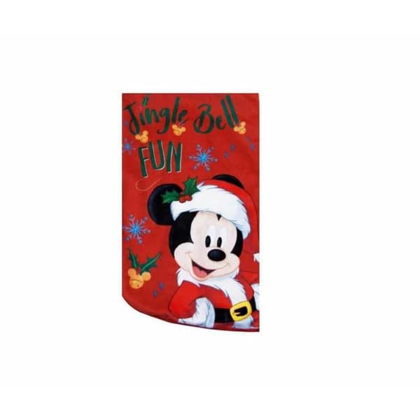 Julstrumpa Mickey Mouse Blå Röd 42 cm