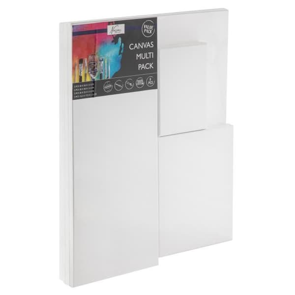 NASSAU - CANVAS MULTIPACK (8 ST) (AR1024-GE) CREATIVE CRAFT GROUP
