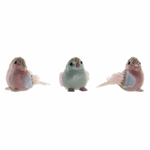Julgranskula DKD Home Decor Polyester Foam (3 pcs) (15 x 10 x 11 cm)