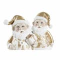 Miniatyrbild 3 av 3: Julgranskula DKD Home Decor Harts Tomte (8 x 6 x 13,5 cm) (2 antal)