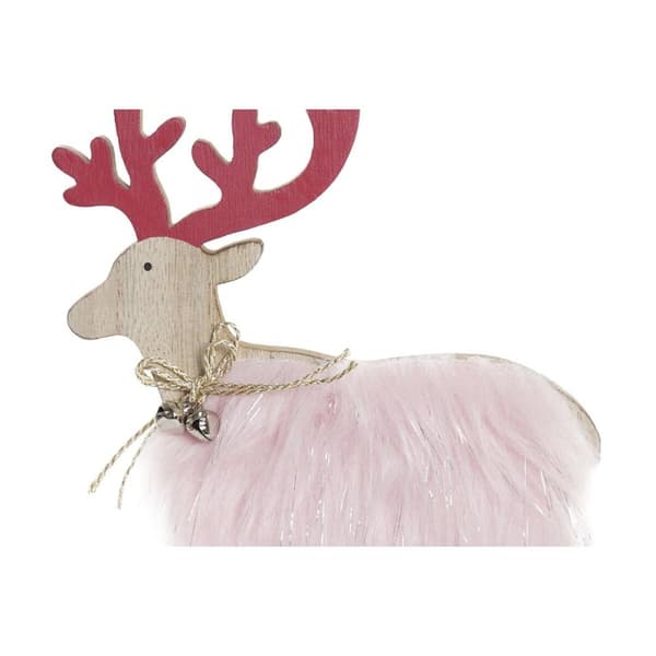 Julgranskula DKD Home Decor Polyester MDF Ren (23 x 5 x 16 cm) (4 antal)