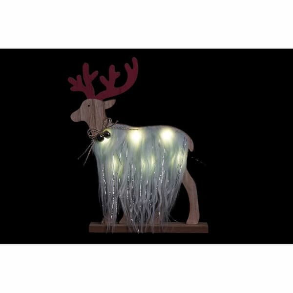 Julgranskula DKD Home Decor Polyester MDF Ren (23 x 5 x 16 cm) (4 antal)