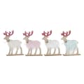 Miniatyrbild 1 av 4: Julgranskula DKD Home Decor Polyester MDF Ren (23 x 5 x 16 cm) (4 antal)