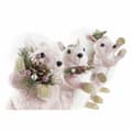Miniatyrbild 3 av 3: Julgranskula DKD Home Decor Polyester Ekorre (13 x 16 x 21 cm) (3) (3 antal)
