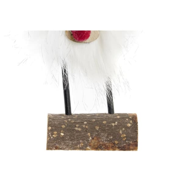 Julgranskula DKD Home Decor Polyester Ren (7 x 5 x 16 cm) (2 antal)